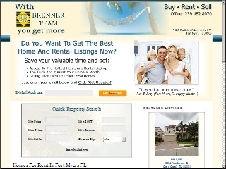 Web site www.brennerrealty.com, Brenner Realty Inc